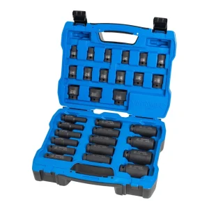 30 Piece Impact 1/2" Socket Set Metric