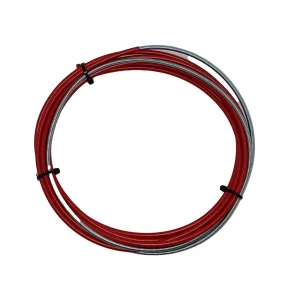 Mig Binzel Style Liner Red 4m 0.9/1.2mm Steel Wire